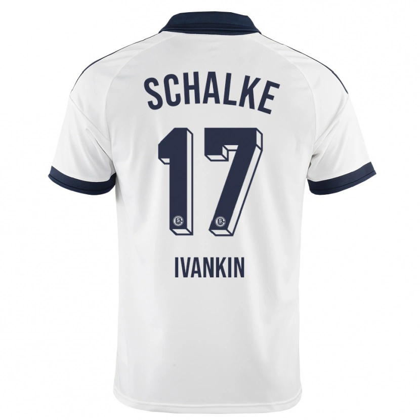Danxen Damen Alexander Ivankin #17 Schwarz Weiß Auswärtstrikot Trikot 2026/27 T-Shirt