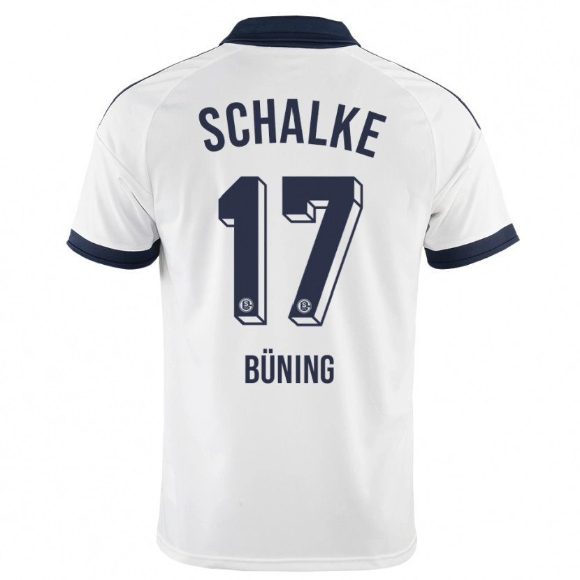 Danxen Damen Michelle Büning #17 Schwarz Weiß Auswärtstrikot Trikot 2026/27 T-Shirt