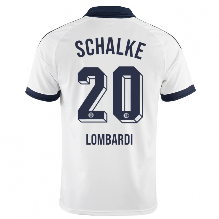 Danxen Damen Antonio Lombardi #20 Schwarz Weiß Auswärtstrikot Trikot 2026/27 T-Shirt