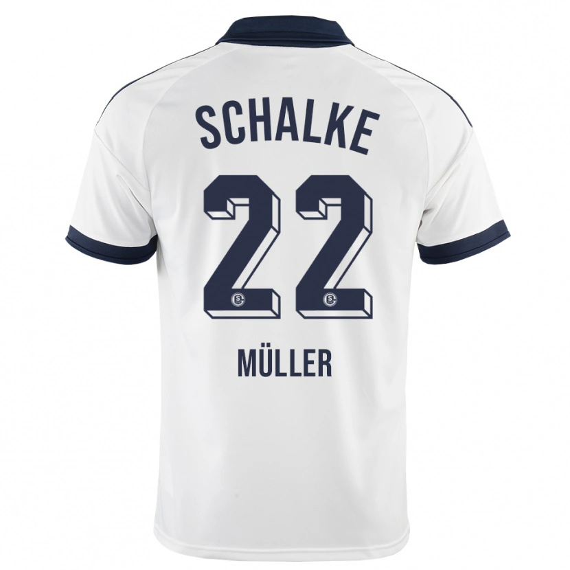 Danxen Damen Kevin Müller #22 Schwarz Weiß Auswärtstrikot Trikot 2026/27 T-Shirt