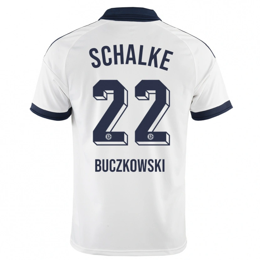 Danxen Damen Philip Buczkowski #22 Schwarz Weiß Auswärtstrikot Trikot 2026/27 T-Shirt