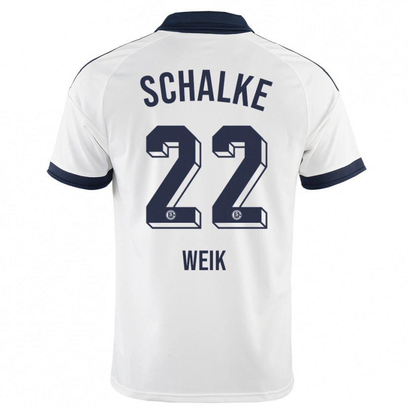 Danxen Damen Linus Weik #22 Schwarz Weiß Auswärtstrikot Trikot 2026/27 T-Shirt