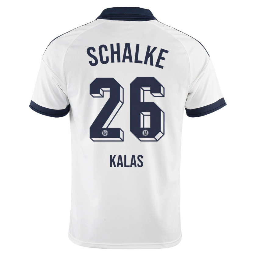 Danxen Damen Tomas Kalas #26 Schwarz Weiß Auswärtstrikot Trikot 2026/27 T-Shirt
