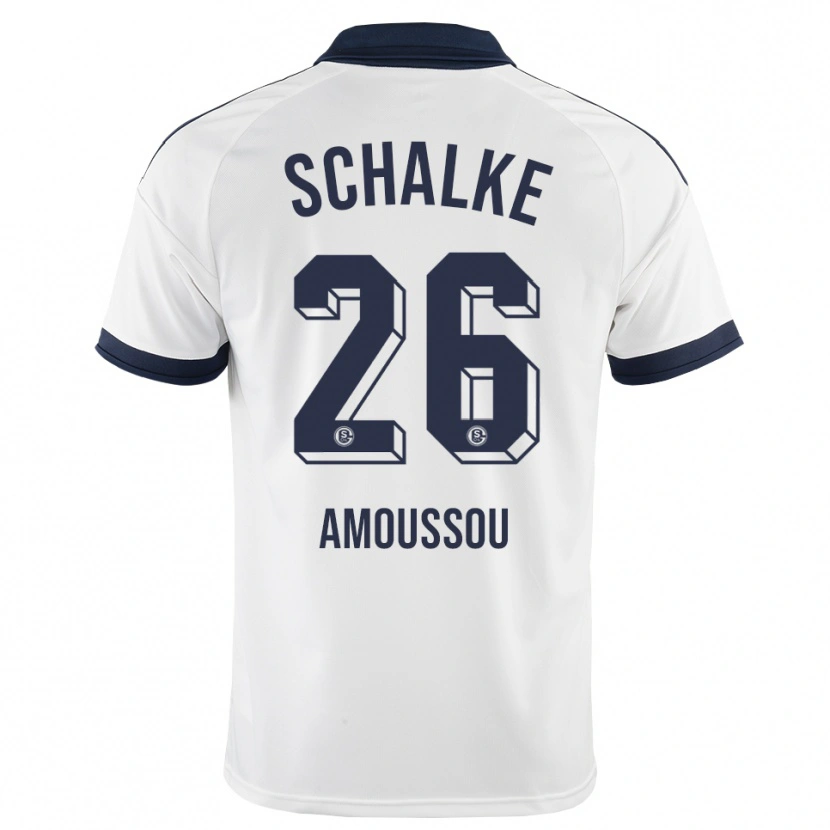 Danxen Damen Zaid Tchibara #26 Schwarz Weiß Auswärtstrikot Trikot 2026/27 T-Shirt