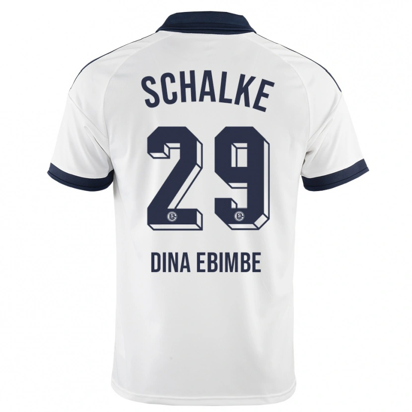 Danxen Damen Junior Dina Ebimbe #29 Schwarz Weiß Auswärtstrikot Trikot 2026/27 T-Shirt