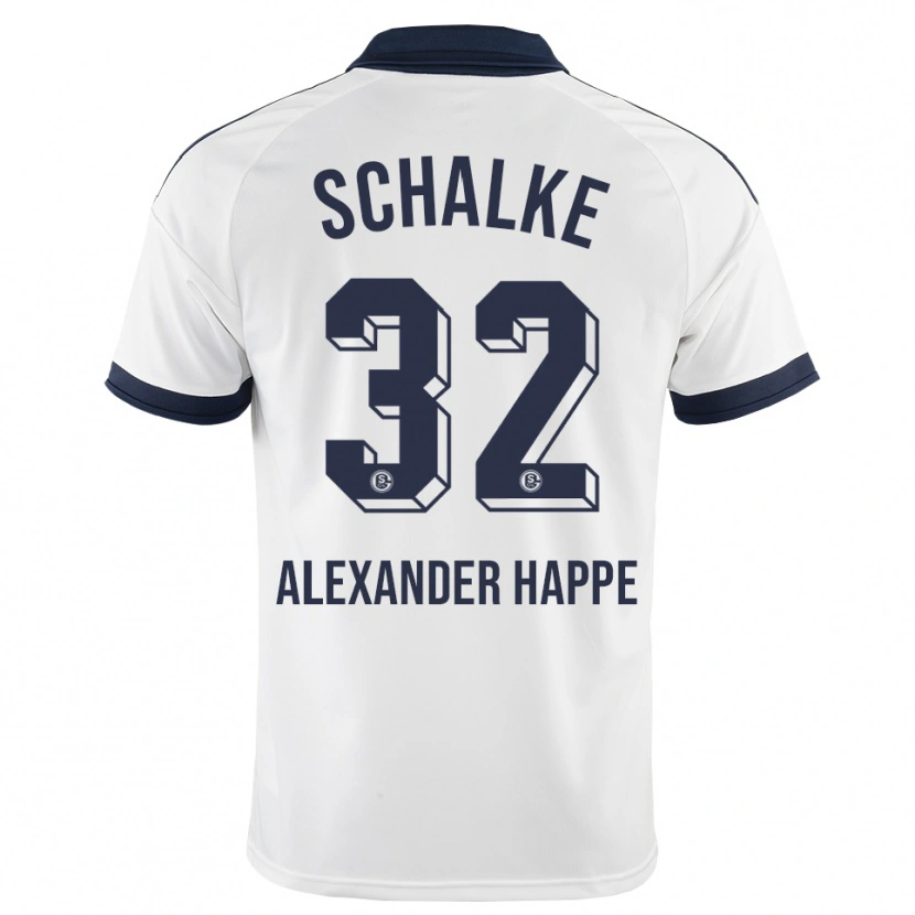 Danxen Damen Luca Alexander Happe #32 Schwarz Weiß Auswärtstrikot Trikot 2026/27 T-Shirt