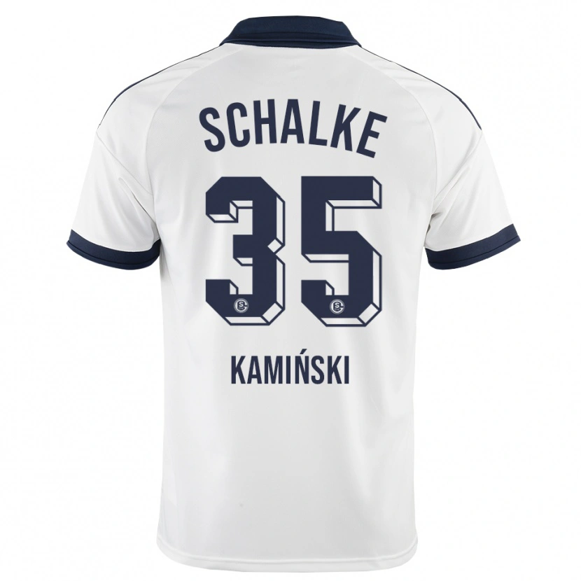 Danxen Damen Marcin Kaminski #35 Schwarz Weiß Auswärtstrikot Trikot 2026/27 T-Shirt