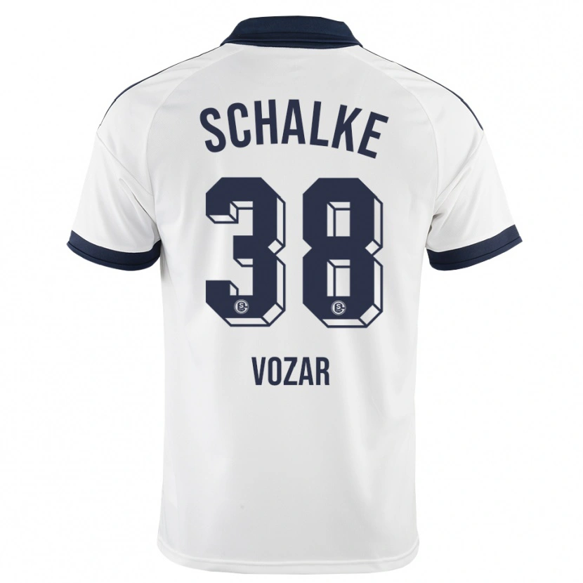Danxen Damen Luca Vozar #38 Schwarz Weiß Auswärtstrikot Trikot 2026/27 T-Shirt