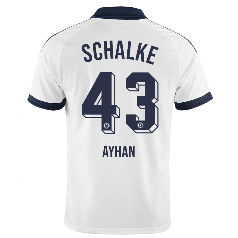 Danxen Damen Mertcan Ayhan #43 Schwarz Weiß Auswärtstrikot Trikot 2026/27 T-Shirt