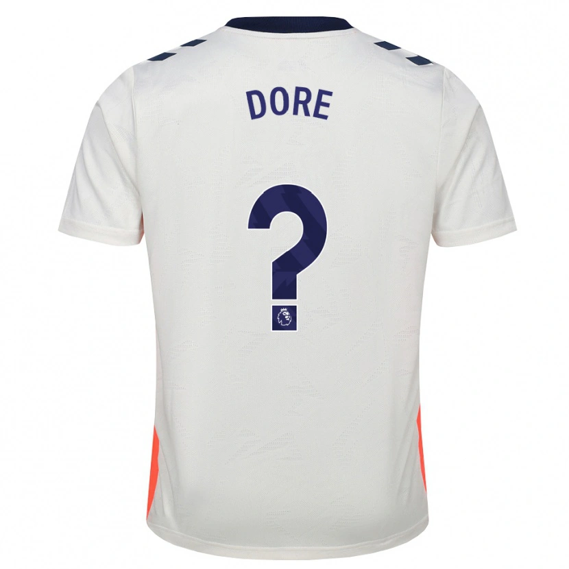 Danxen Damen Rio Dore #0 Weiß Orange Königsblau Auswärtstrikot Trikot 2026/27 T-Shirt