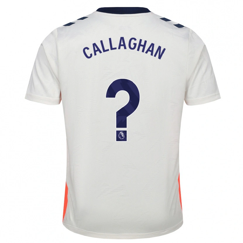 Danxen Damen Charlie Callaghan #0 Weiß Orange Königsblau Auswärtstrikot Trikot 2026/27 T-Shirt