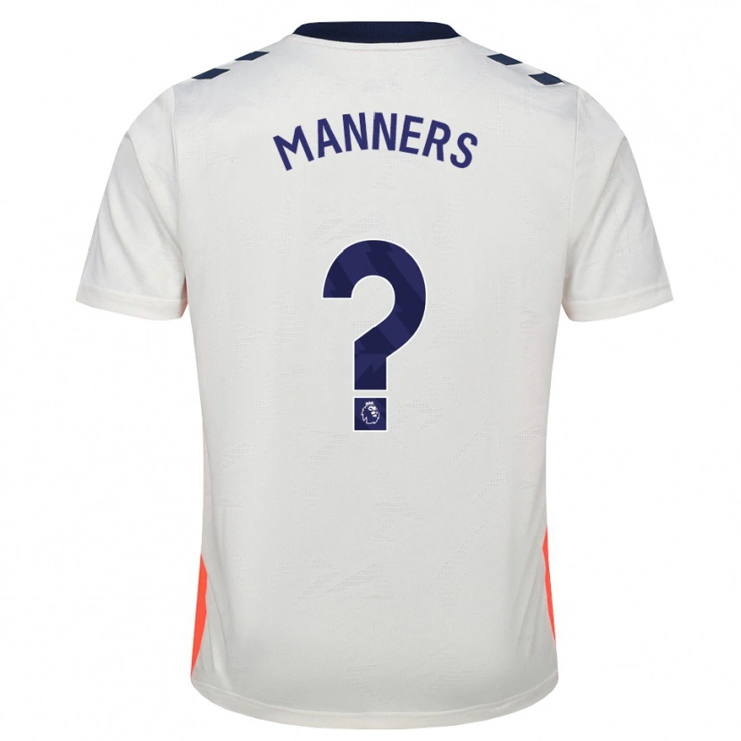 Danxen Damen Charlie Manners #0 Weiß Orange Königsblau Auswärtstrikot Trikot 2026/27 T-Shirt