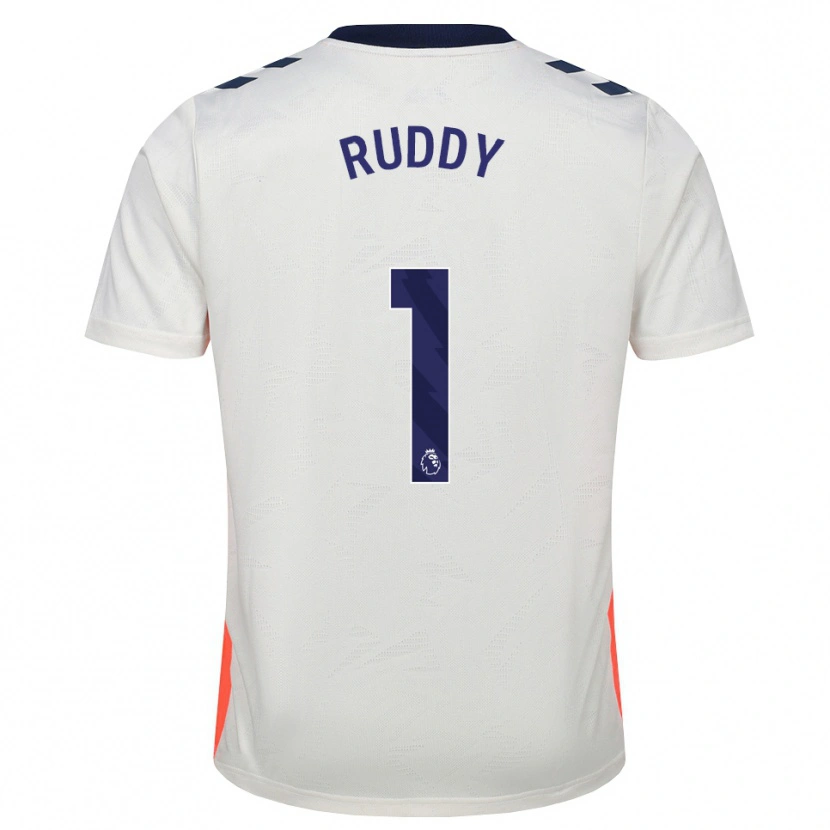 Danxen Damen Jack Ruddy #1 Weiß Orange Königsblau Auswärtstrikot Trikot 2026/27 T-Shirt