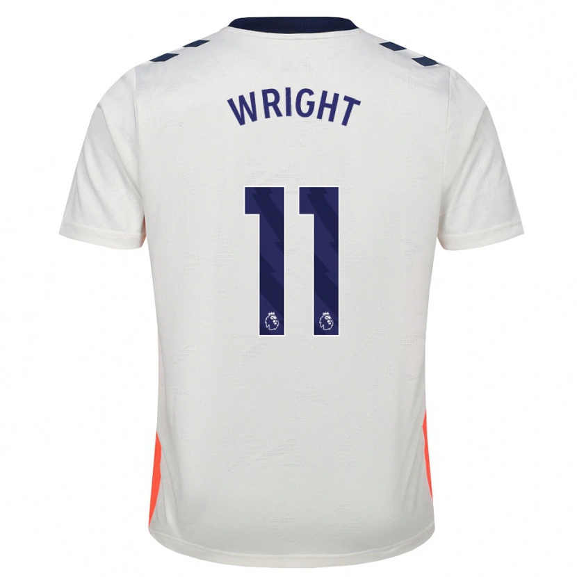 Danxen Damen Haji Wright #11 Weiß Orange Königsblau Auswärtstrikot Trikot 2026/27 T-Shirt