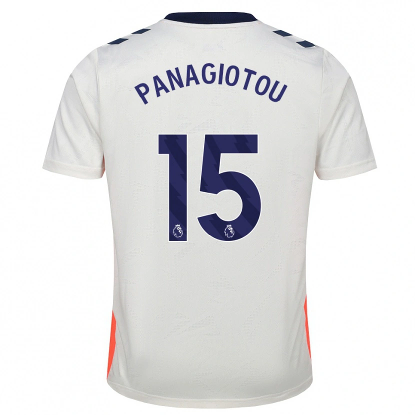 Danxen Damen Constantine Panagiotou #15 Weiß Orange Königsblau Auswärtstrikot Trikot 2026/27 T-Shirt