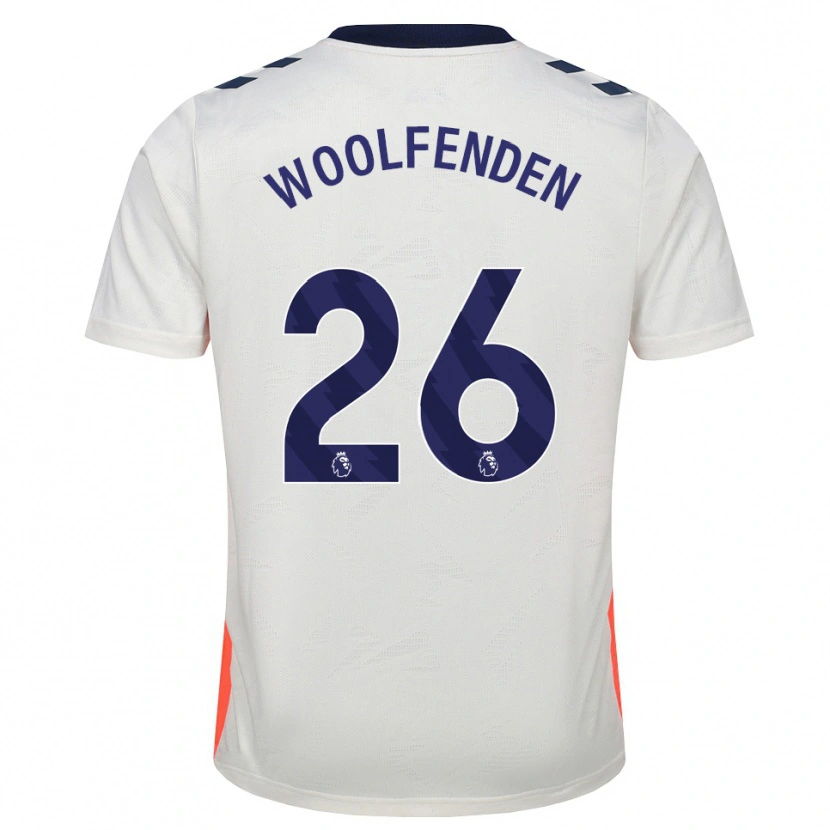 Danxen Damen Luke Woolfenden #26 Weiß Orange Königsblau Auswärtstrikot Trikot 2026/27 T-Shirt