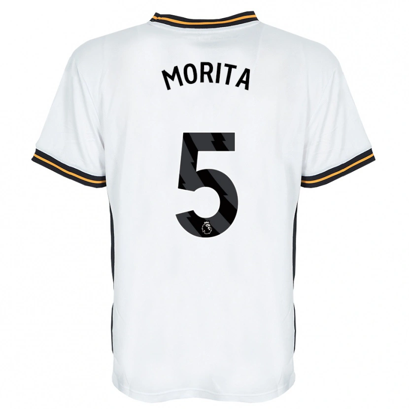Danxen Damen Hidemasa Morita #5 Weiß Orange Schwarz Auswärtstrikot Trikot 2026/27 T-Shirt