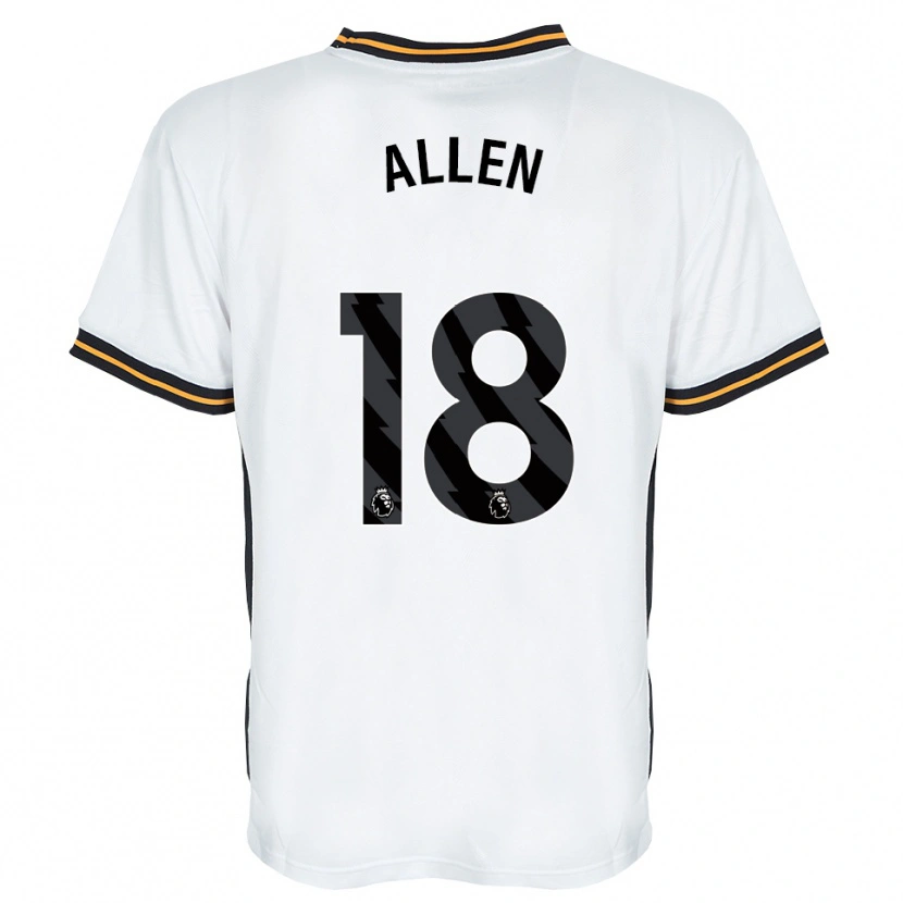 Danxen Damen Aaliyah Allen #18 Weiß Orange Schwarz Auswärtstrikot Trikot 2026/27 T-Shirt