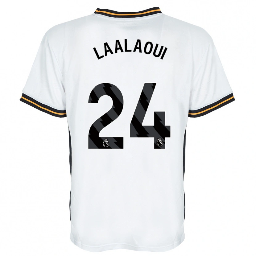 Danxen Damen Reda Laalaoui #24 Weiß Orange Schwarz Auswärtstrikot Trikot 2026/27 T-Shirt