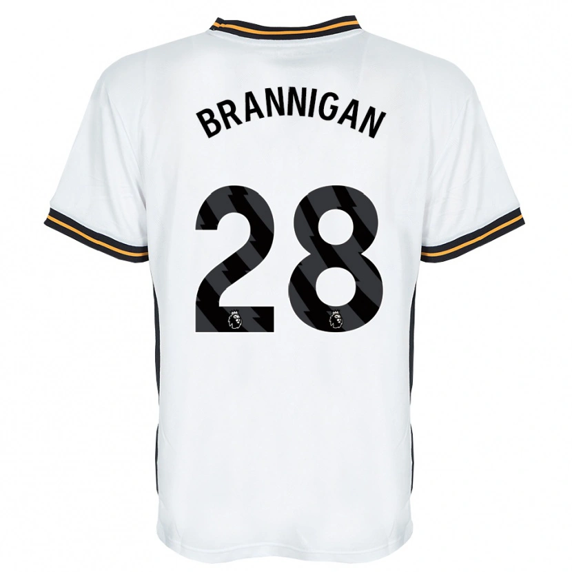 Danxen Damen Aoife Brannigan #28 Weiß Orange Schwarz Auswärtstrikot Trikot 2026/27 T-Shirt