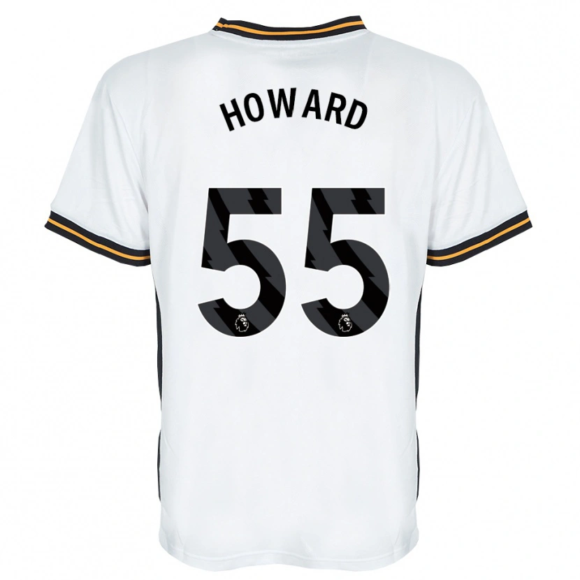 Danxen Damen Archie Howard #55 Weiß Orange Schwarz Auswärtstrikot Trikot 2026/27 T-Shirt