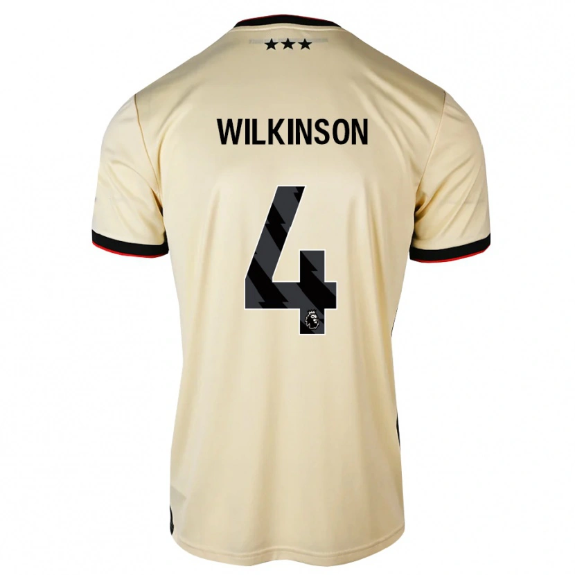 Danxen Damen Oliver Wilkinson #4 Zitronen-Chiffon Schwarz Rot Auswärtstrikot Trikot 2026/27 T-Shirt