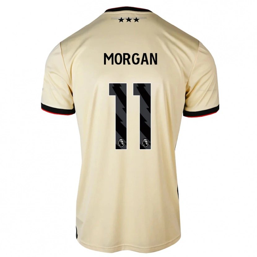 Danxen Damen Rio Oudnie-Morgan #11 Zitronen-Chiffon Schwarz Rot Auswärtstrikot Trikot 2026/27 T-Shirt