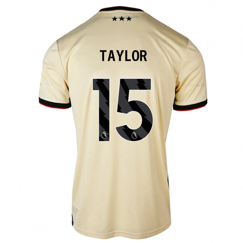 Danxen Damen Tom Taylor #15 Zitronen-Chiffon Schwarz Rot Auswärtstrikot Trikot 2026/27 T-Shirt