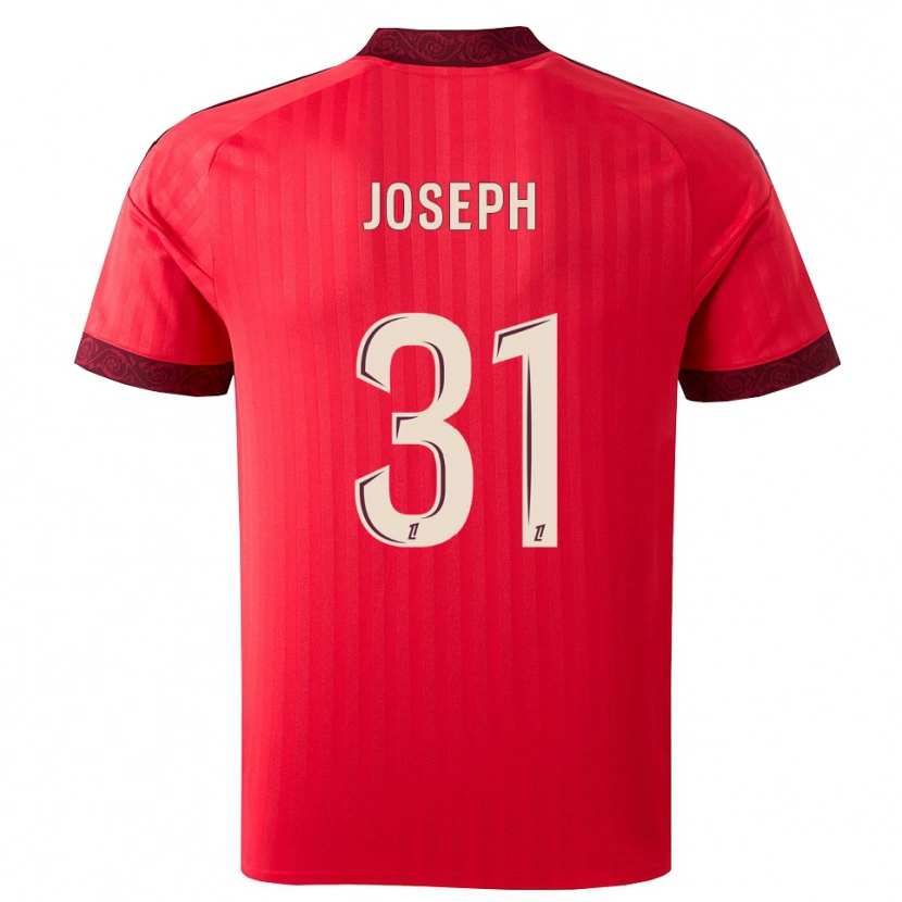 Danxen Damen Liana Joseph #31 Burgund Rot Weiß Auswärtstrikot Trikot 2026/27 T-Shirt