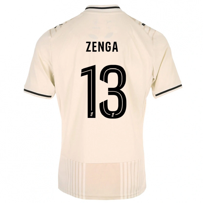 Danxen Damen Preston Zenga #13 Altgold Schwarz Antikweiß Auswärtstrikot Trikot 2026/27 T-Shirt