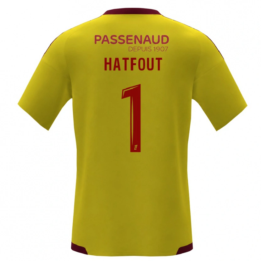 Danxen Damen Ewan Hatfout #1 Gelb Rot Grün Auswärtstrikot Trikot 2026/27 T-Shirt