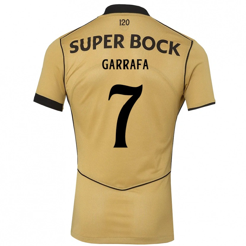 Danxen Damen José Garrafa #7 Goldgelb Schwarz Auswärtstrikot Trikot 2026/27 T-Shirt