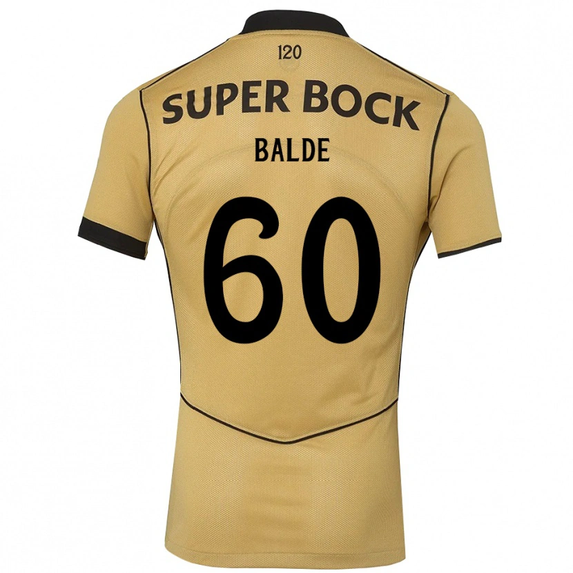 Danxen Damen Amadu Baldé #60 Goldgelb Schwarz Auswärtstrikot Trikot 2026/27 T-Shirt