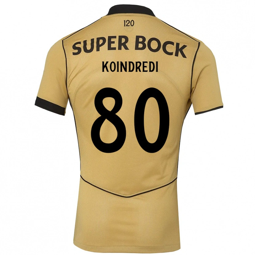 Danxen Damen Koba Koindredi #80 Goldgelb Schwarz Auswärtstrikot Trikot 2026/27 T-Shirt