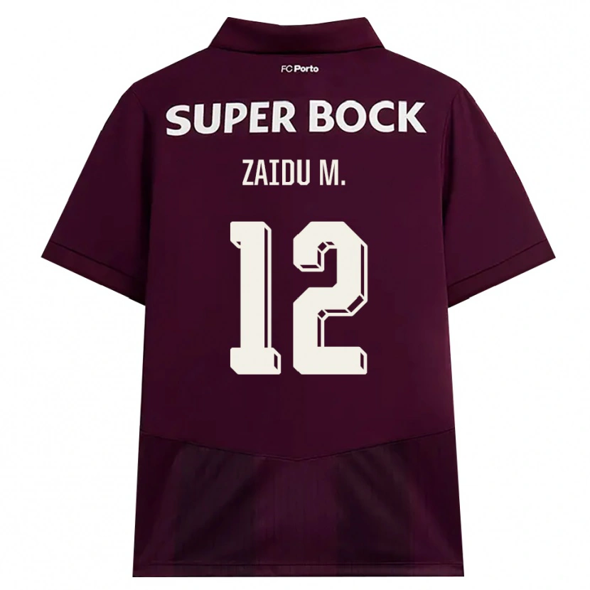 Danxen Damen Zaidu Sanusi #12 Burgund Weiß Auswärtstrikot Trikot 2026/27 T-Shirt