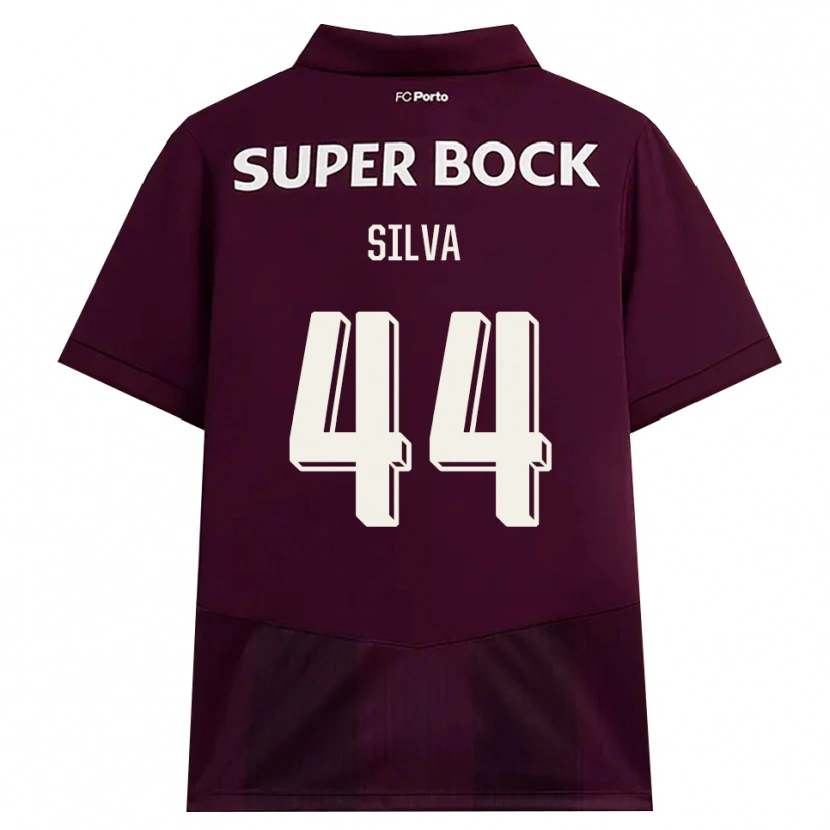 Danxen Damen Felipe Silva #44 Burgund Weiß Auswärtstrikot Trikot 2026/27 T-Shirt