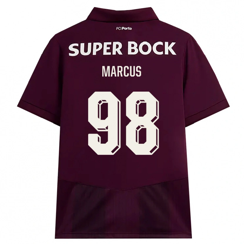 Danxen Damen Abraham Marcus #98 Burgund Weiß Auswärtstrikot Trikot 2026/27 T-Shirt