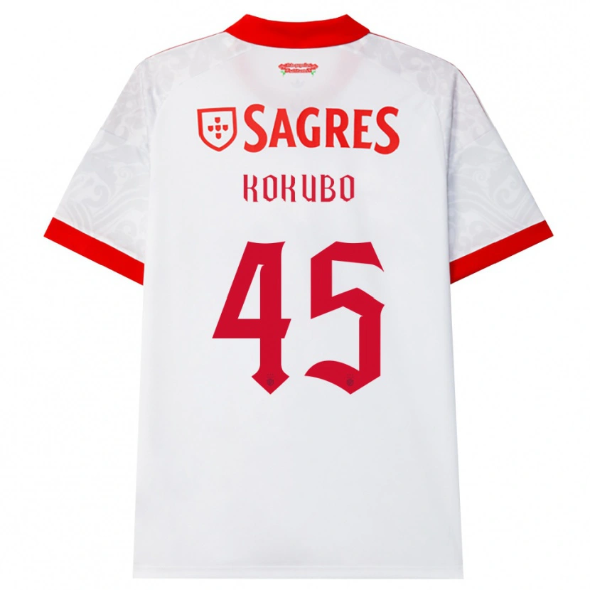 Danxen Damen Leo Kokubo #45 Weiß Rot Gelb Auswärtstrikot Trikot 2026/27 T-Shirt
