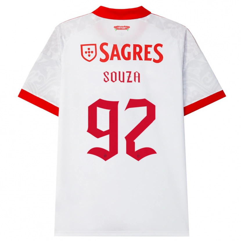 Danxen Damen Pedro Souza #92 Weiß Rot Gelb Auswärtstrikot Trikot 2026/27 T-Shirt