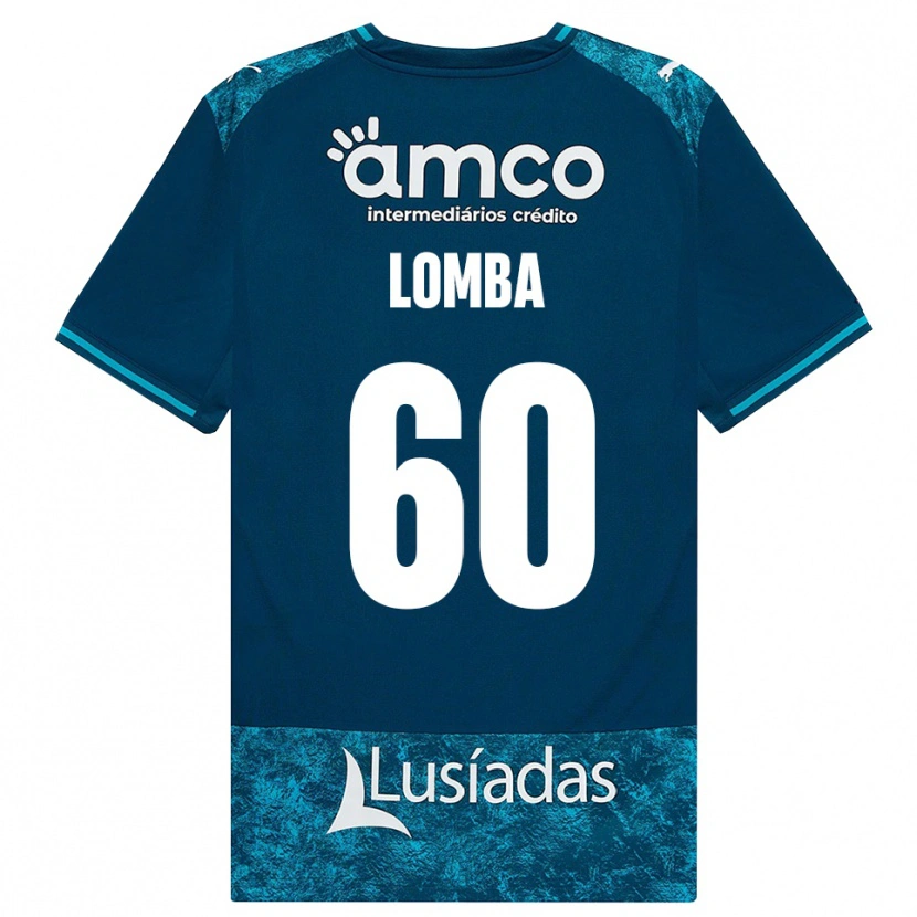 Danxen Damen João Lomba #60 Dunkelschiefergrau Mitteltuerkis Auswärtstrikot Trikot 2026/27 T-Shirt