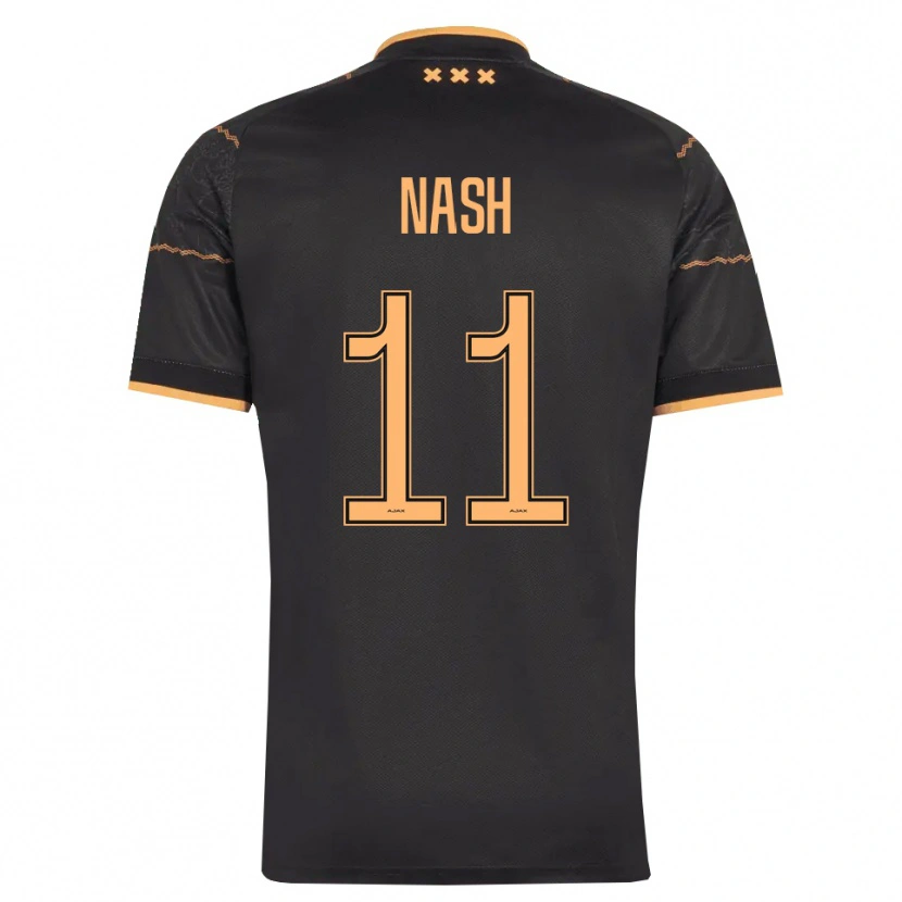 Danxen Damen Pharell Nash #11 Schwarz Orange Auswärtstrikot Trikot 2026/27 T-Shirt