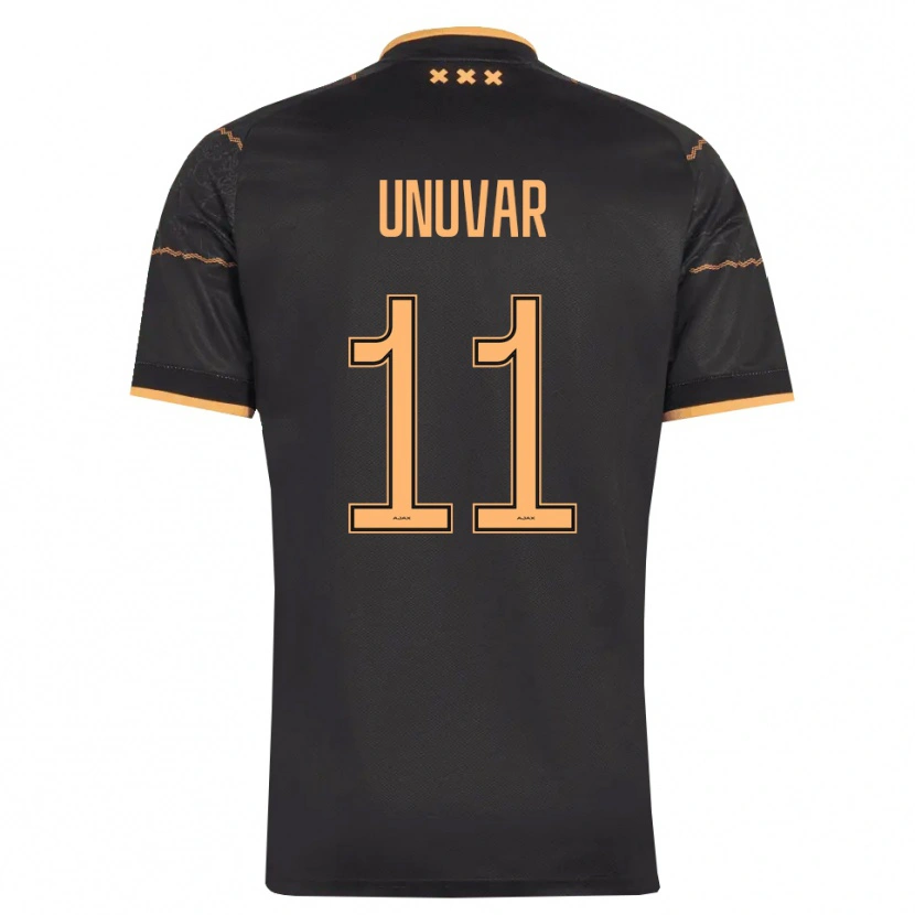 Danxen Damen Naci Unuvar #11 Schwarz Orange Auswärtstrikot Trikot 2026/27 T-Shirt