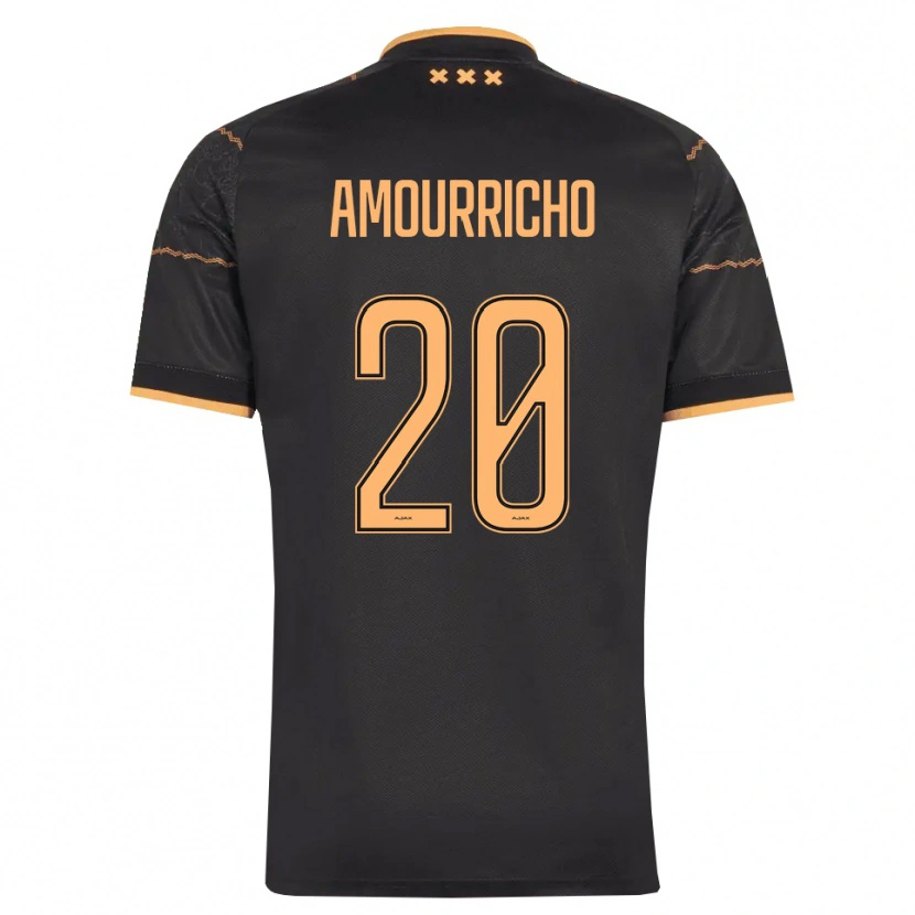 Danxen Damen Amourricho Van Axel Dongen #20 Schwarz Orange Auswärtstrikot Trikot 2026/27 T-Shirt