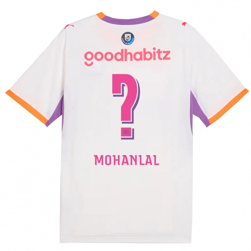 Danxen Damen Pawan Mohanlal #0 Weiß Violett Orange Auswärtstrikot Trikot 2026/27 T-Shirt