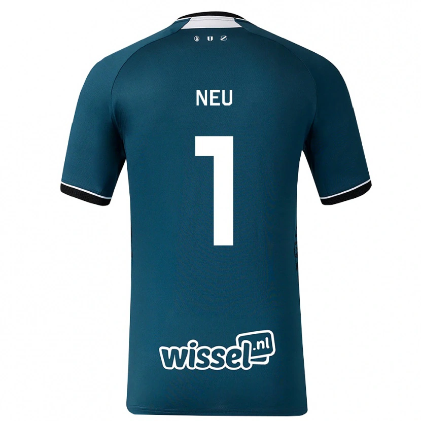 Danxen Damen Luca Neu #1 Dunkelschiefergrau Weiß Auswärtstrikot Trikot 2026/27 T-Shirt