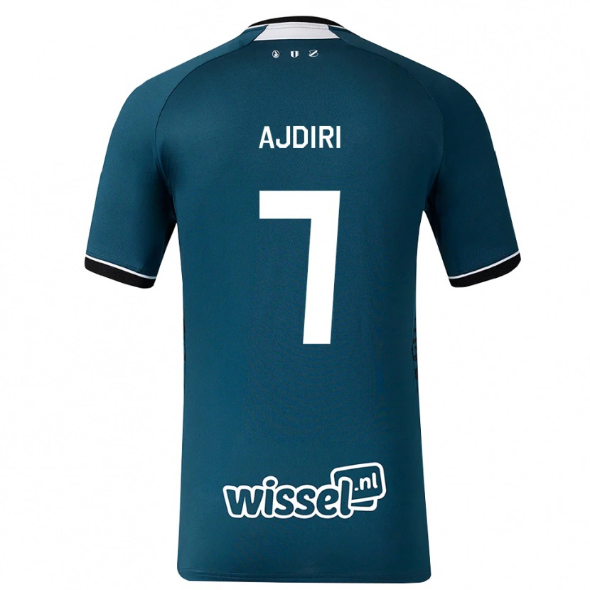 Danxen Damen Amin Ajdiri #7 Dunkelschiefergrau Weiß Auswärtstrikot Trikot 2026/27 T-Shirt