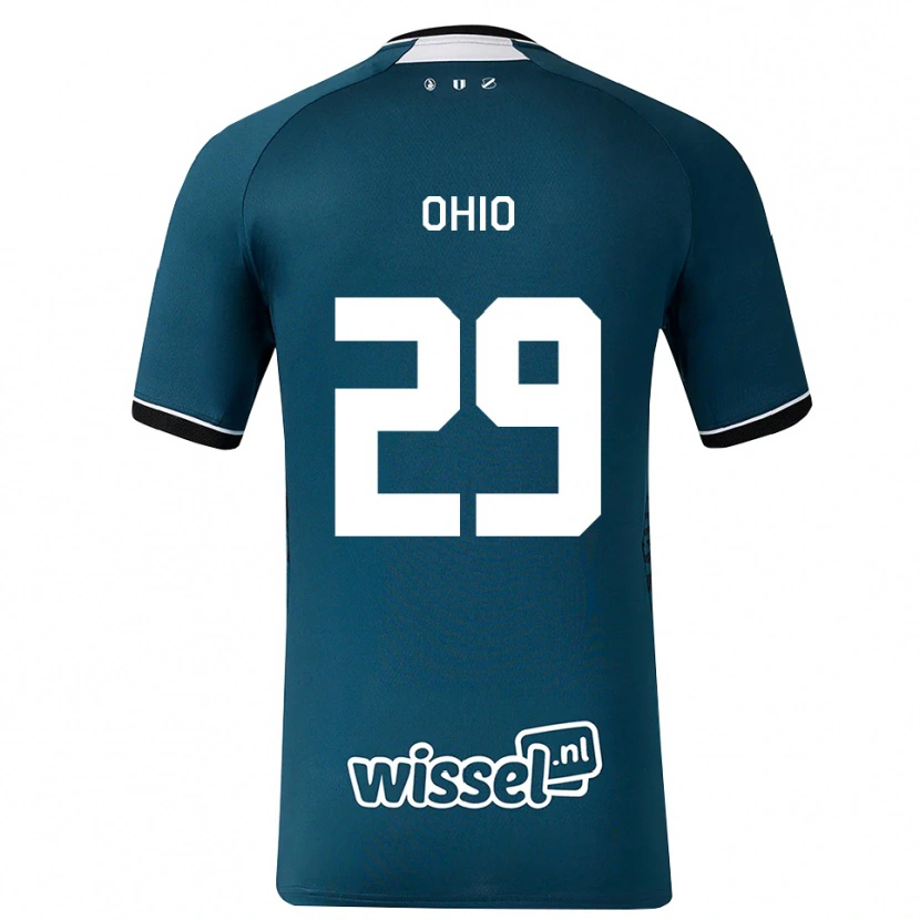 Danxen Damen Noah Ohio #29 Dunkelschiefergrau Weiß Auswärtstrikot Trikot 2026/27 T-Shirt