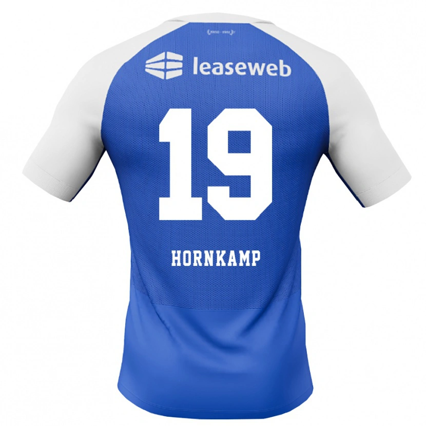 Danxen Damen Jizz Hornkamp #19 Himmelblau Rot Weiß Auswärtstrikot Trikot 2026/27 T-Shirt