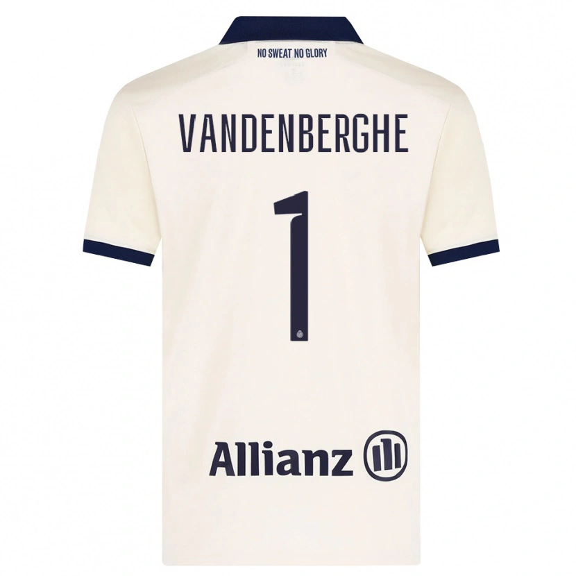 Danxen Damen Xander Vandenberghe #1 Beige Schwarz Auswärtstrikot Trikot 2026/27 T-Shirt