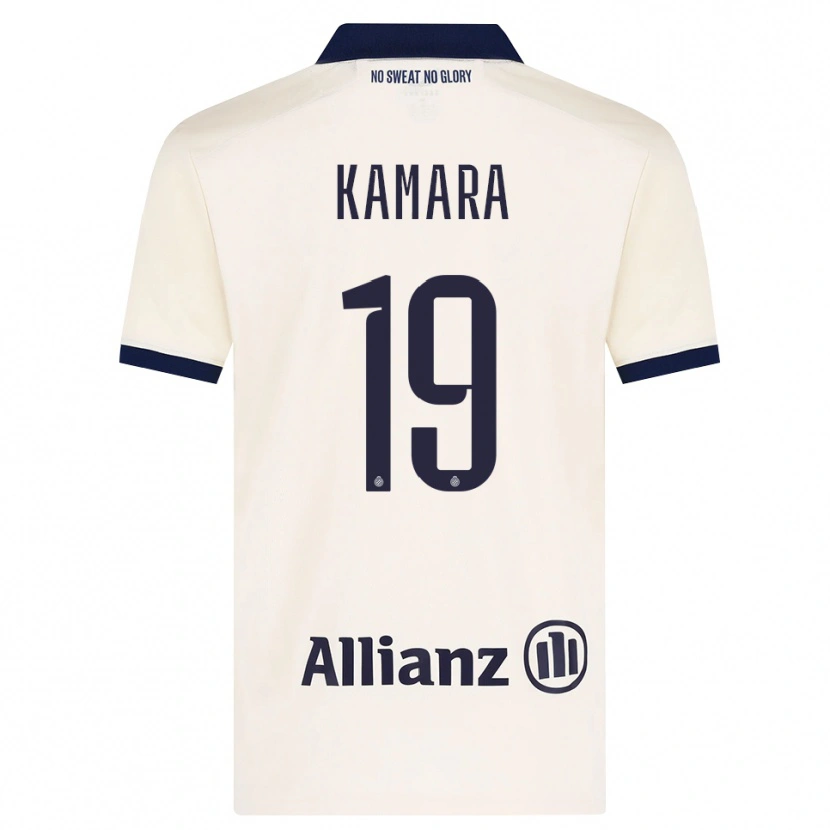 Danxen Damen Al-Hassan Kamara #19 Beige Schwarz Auswärtstrikot Trikot 2026/27 T-Shirt